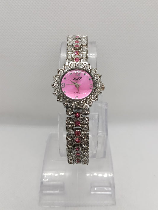 Ruby Frost Link – Silver Pink Jeweled Edition