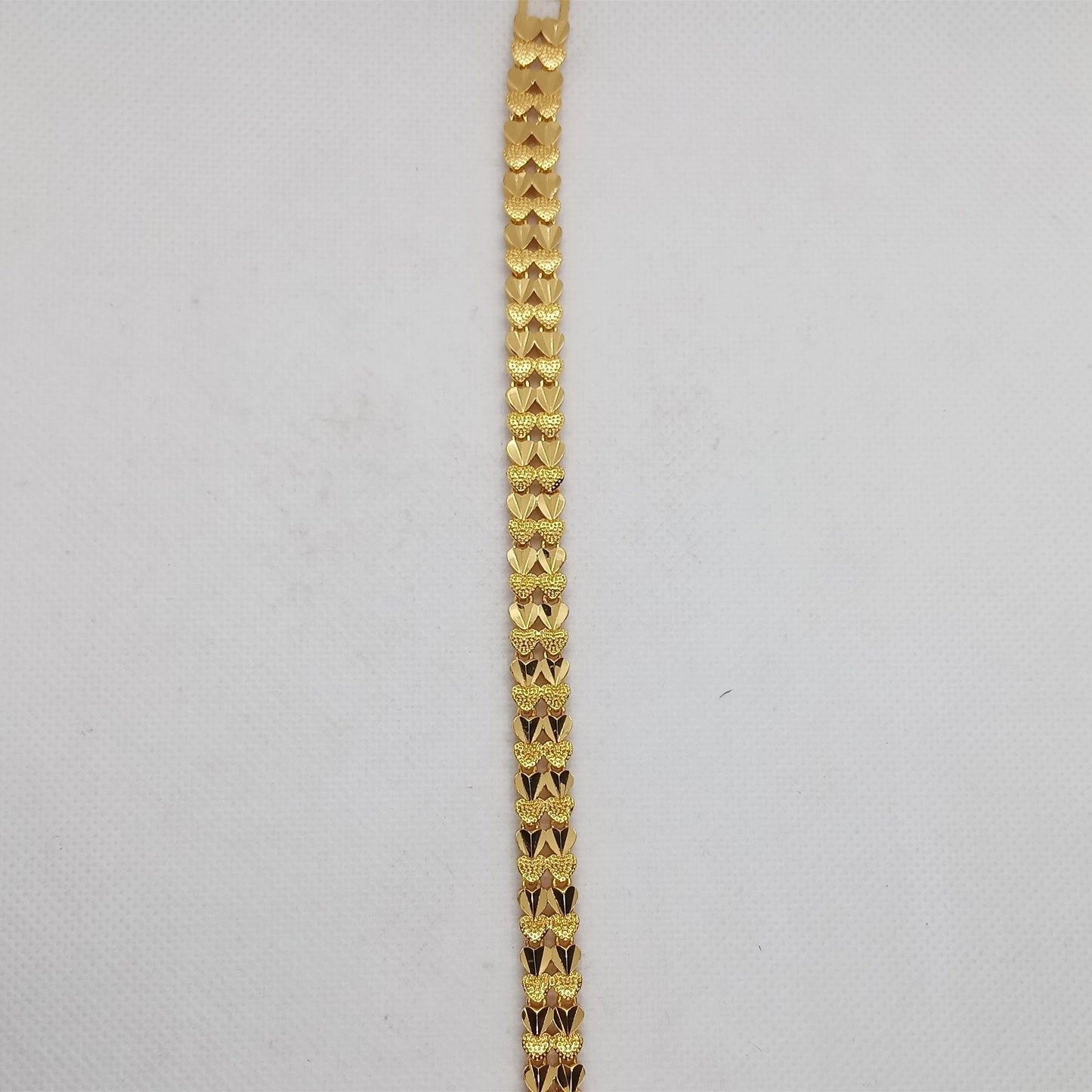 Gold Geometric Link Bracelet