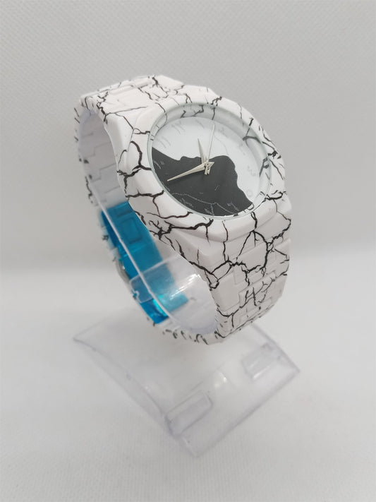 White Marble Arabic Aura – Stone-Inspired Luxury