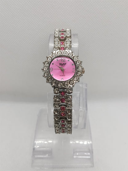 Ruby Frost Link – Silver Pink Jeweled Edition