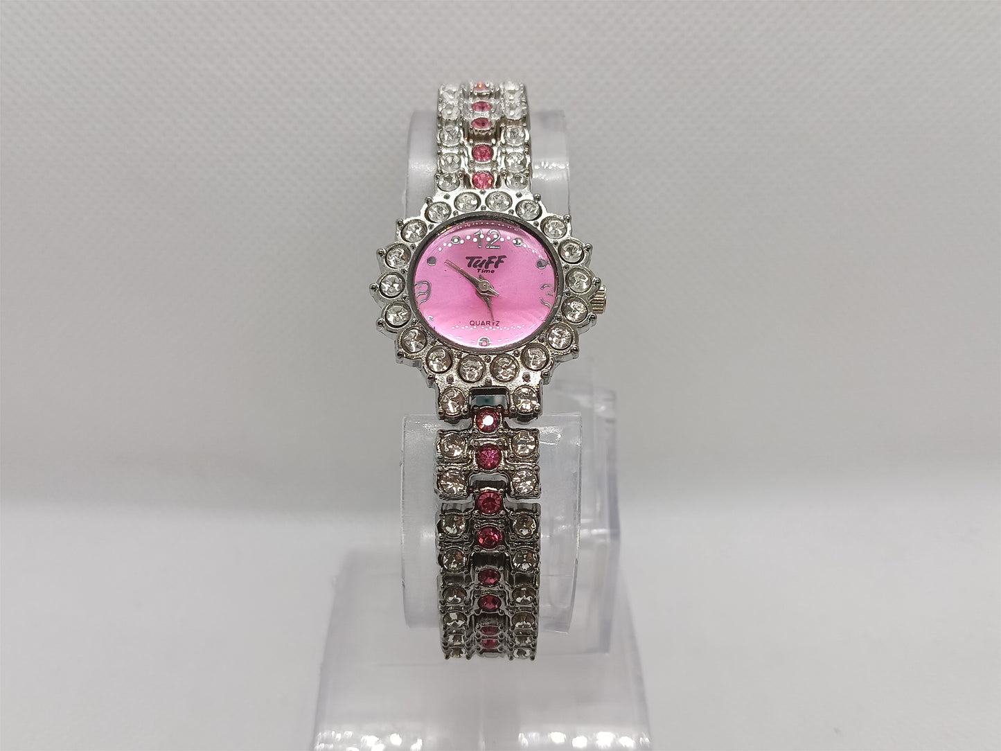 Ruby Frost Link – Silver Pink Jeweled Edition
