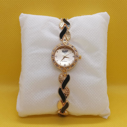 Twix Golden Charm Ladies Bracelet Watch