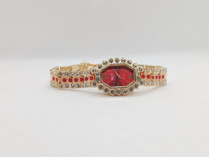 Scarlet Royale Link – Red & Gold Crystal Fusion