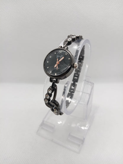 Black Dial Bracelet Style Ladies Watch