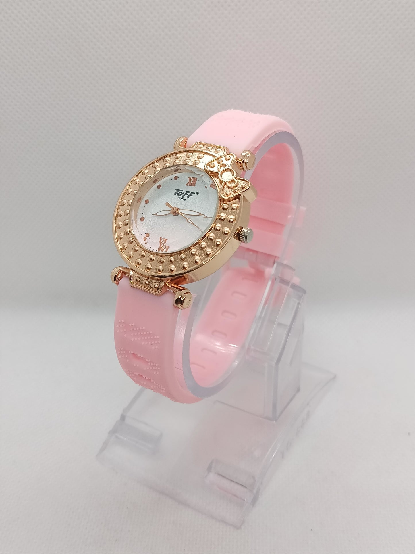 Rosé Pearl Round – Crystal Bloom Pink Edition