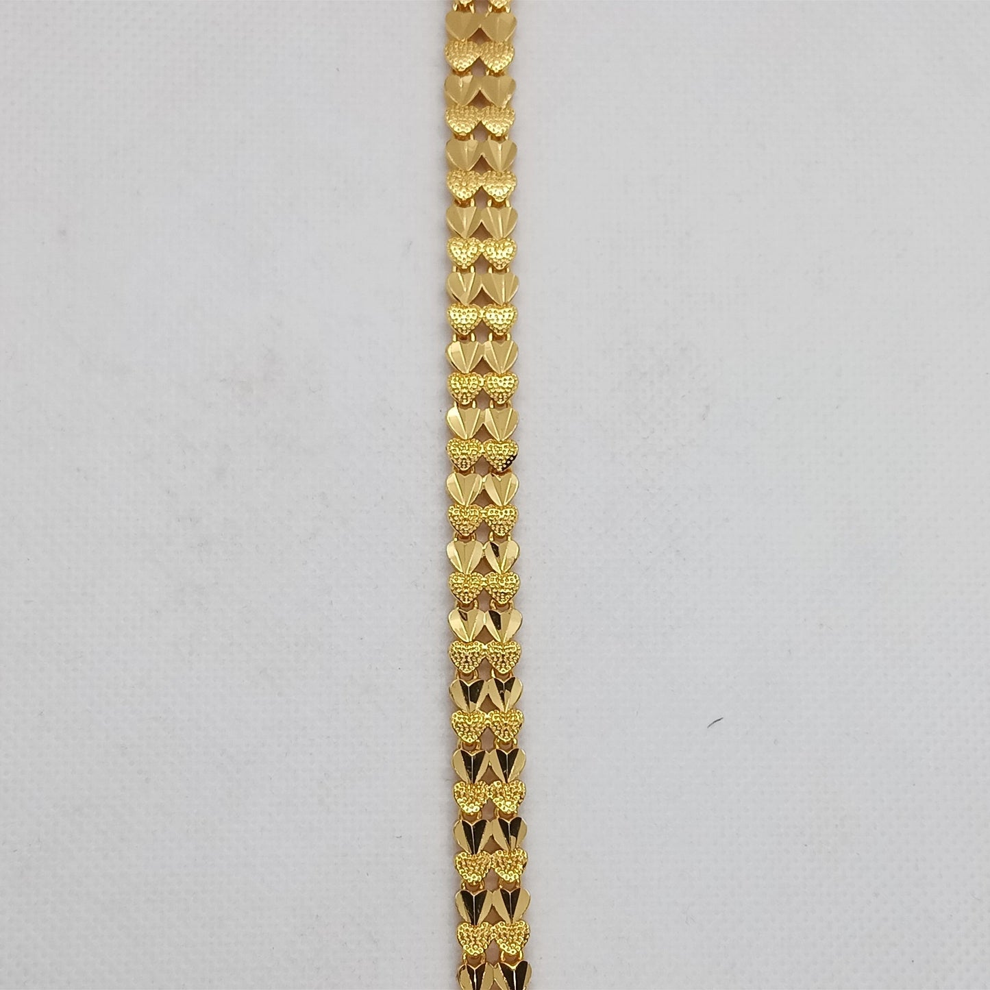 Gold Geometric Link Bracelet
