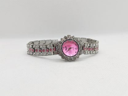 Ruby Frost Link – Silver Pink Jeweled Edition