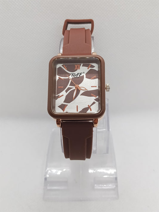 Mocha Marble Square – Coffee-Tone Artistic Edition