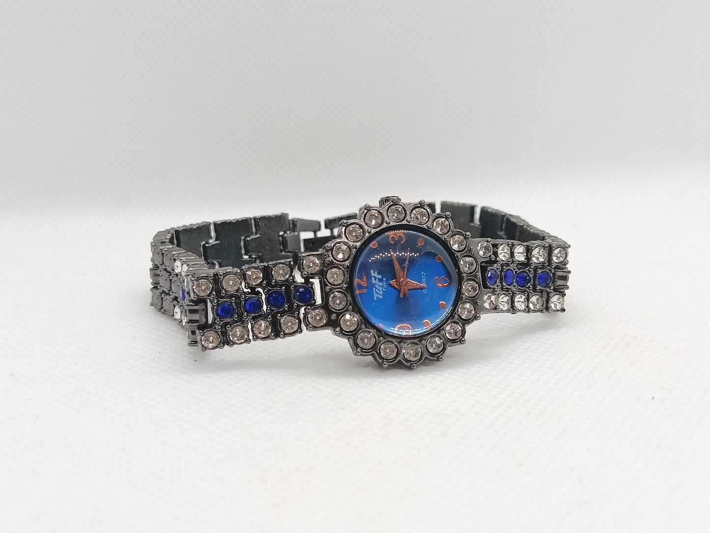 Midnight Sapphire Link – Royal Dark Blue Bracelet