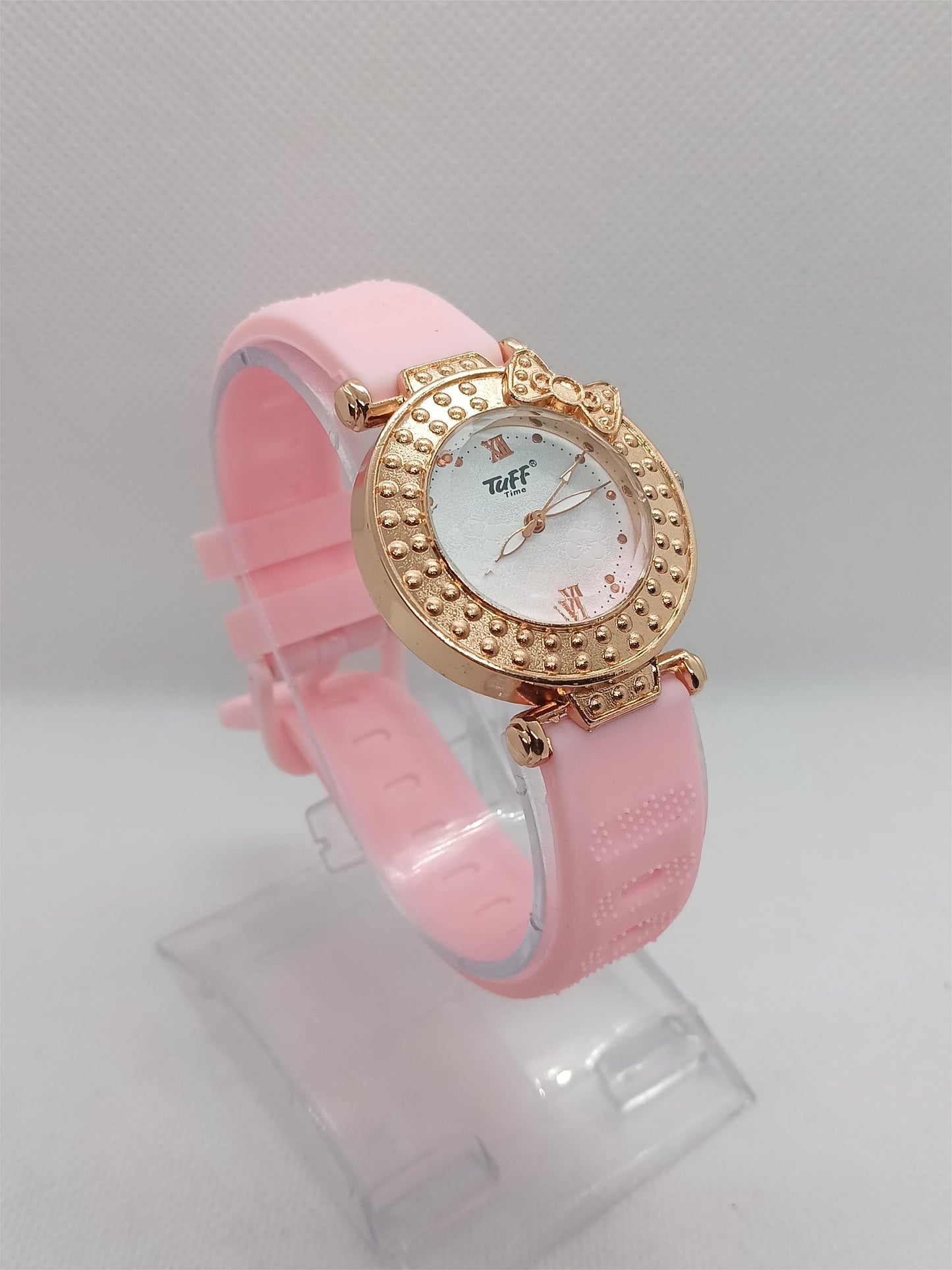 Rosé Pearl Round – Crystal Bloom Pink Edition