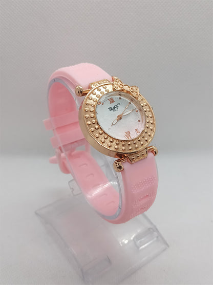 Rosé Pearl Round – Crystal Bloom Pink Edition