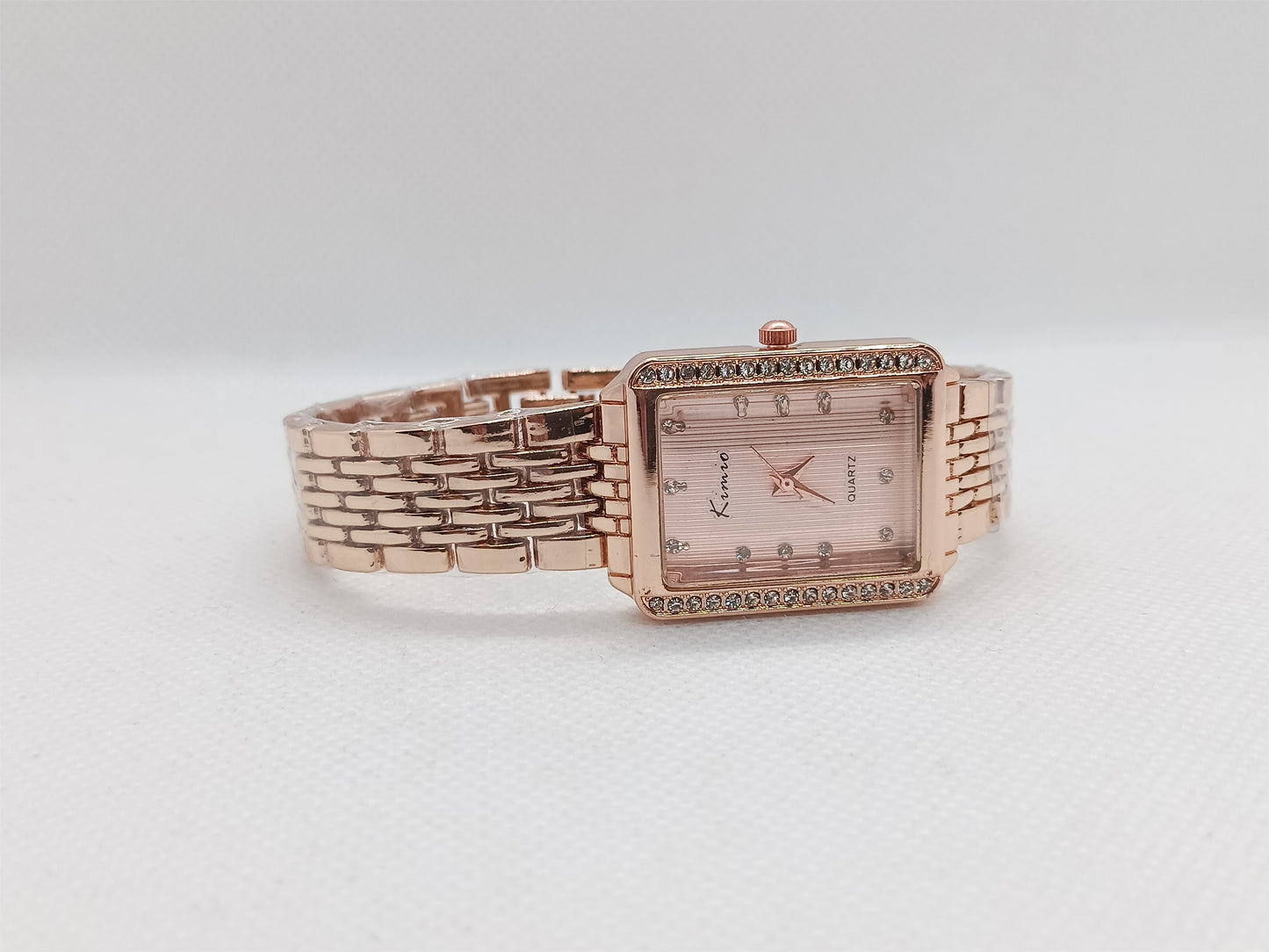 Rose Gold Square Ladies Watch – Rose Gold Dial