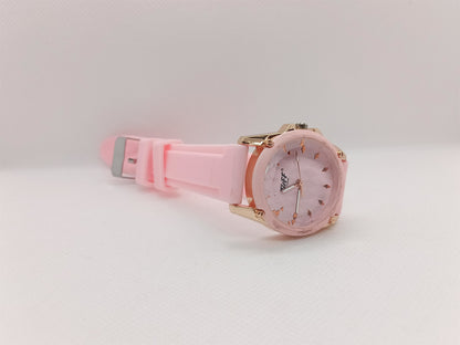 Blush Pink Round Dial Classic Watch